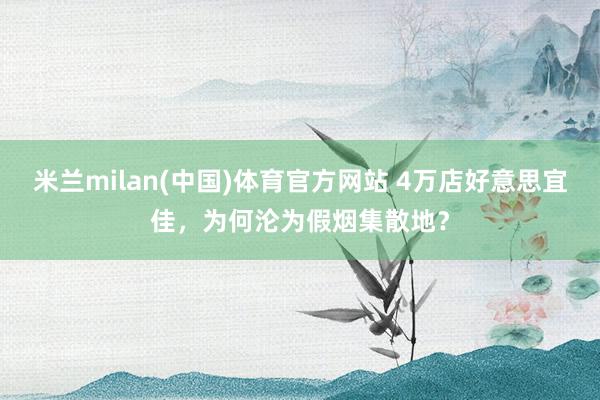 米兰milan(中国)体育官方网站 4万店好意思宜佳，为何沦